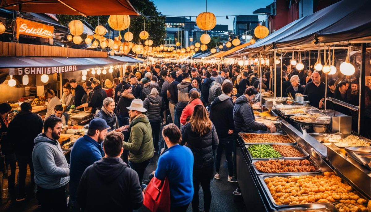 Local Favorites at Night Food Market Auckland