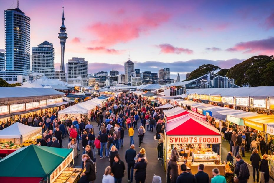 Night Food Market Auckland